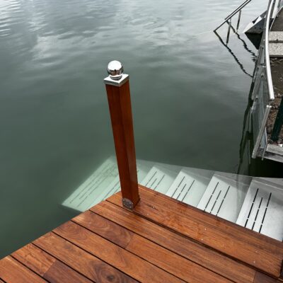 Produktfoto: Seetreppe in Edelstahlausführung 4