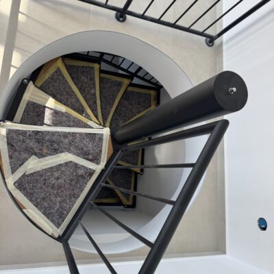 Produktfoto: Edelstahlspindeltreppe 4