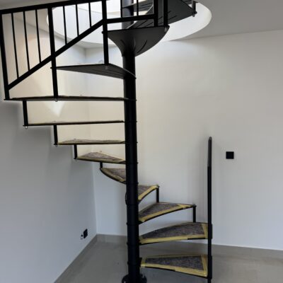 Produktfoto: Edelstahlspindeltreppe 4