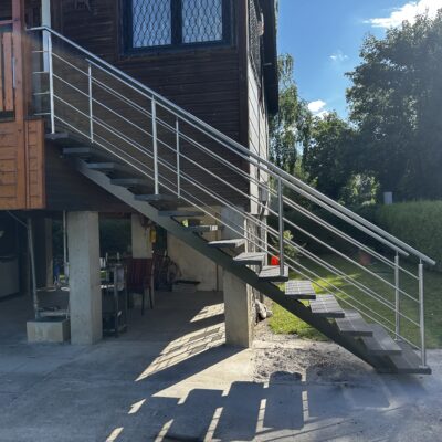 Produktfoto: Mittelholmtreppe für den Außenbereich 6