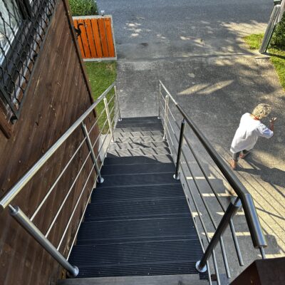 Produktfoto: Mittelholmtreppe für den Außenbereich 6