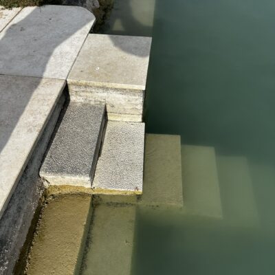 Produktfoto: Seetreppe in Edelstahlausführung 4