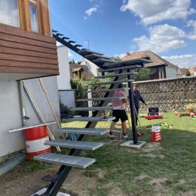 Produktfoto: Mittelholmtreppe Linz 30