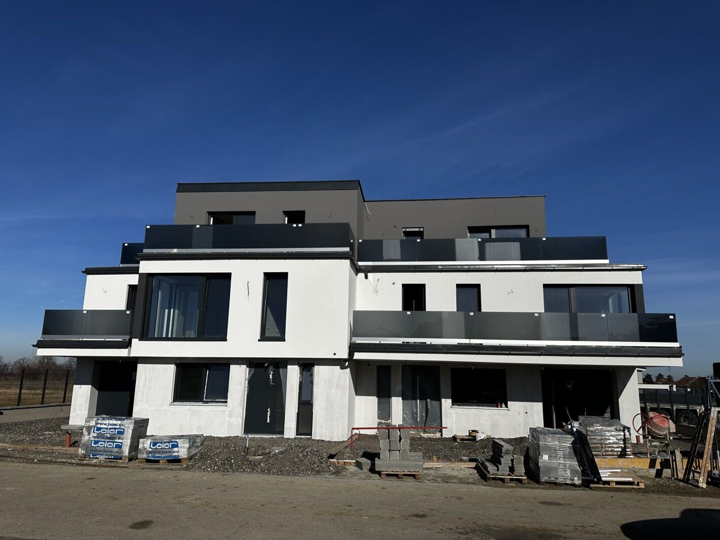 Nurglasgeländer VSG-TVG 8+8mm 115 Laufmeter